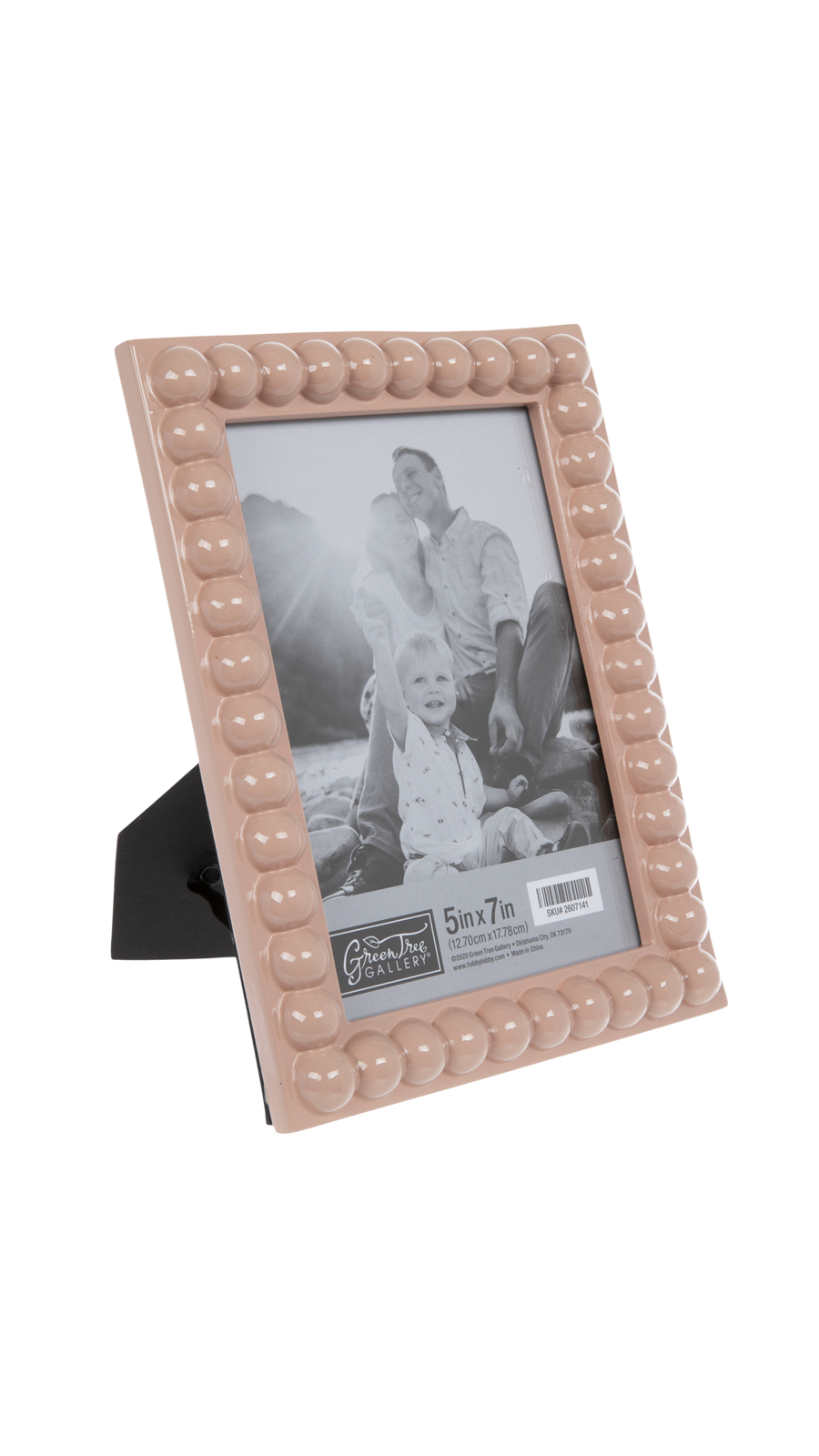 Pink Beaded Picture Frame - 5