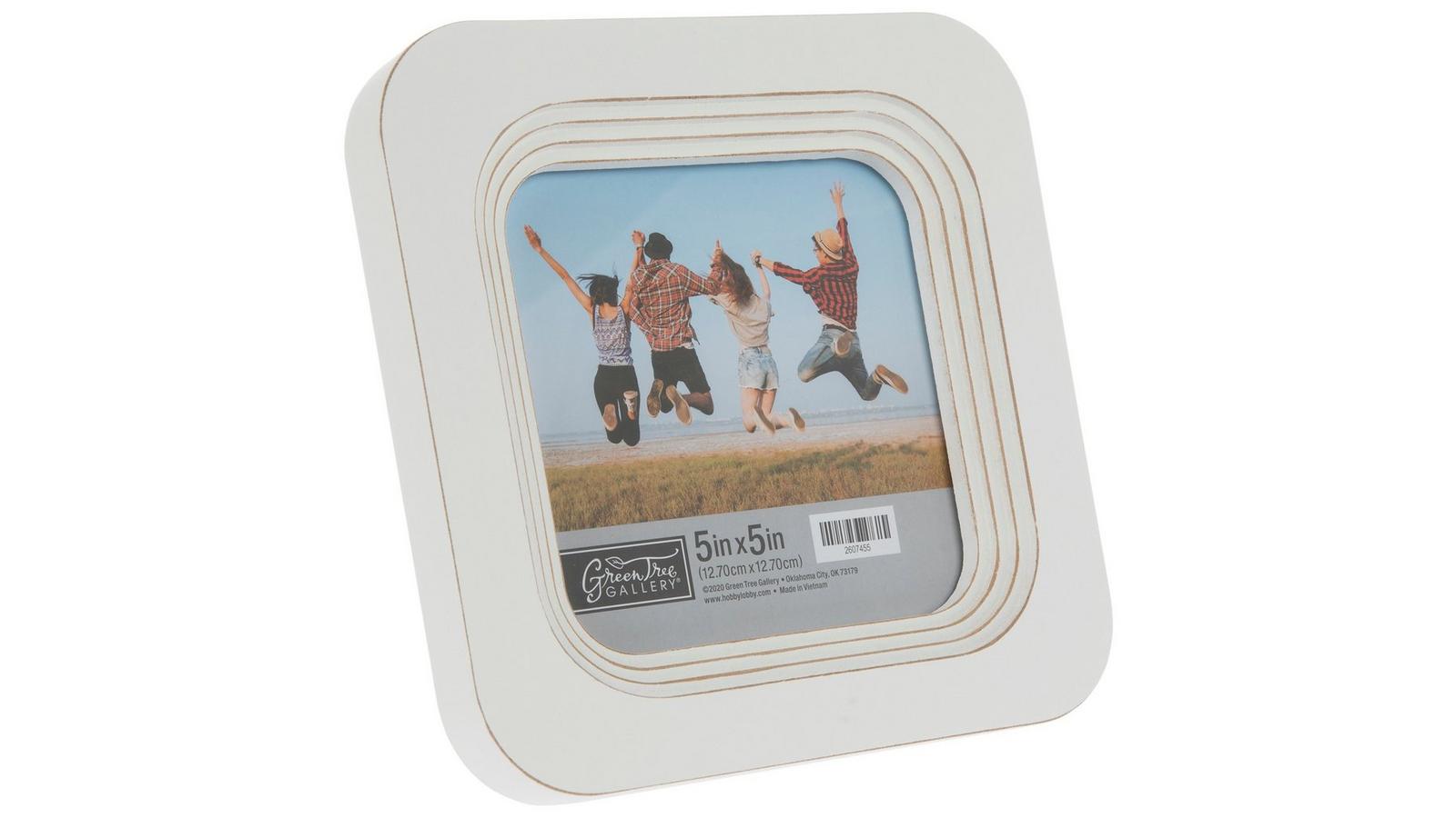 White Rounded Corner Wood Picture Frame | Hobby Lobby | 2607455