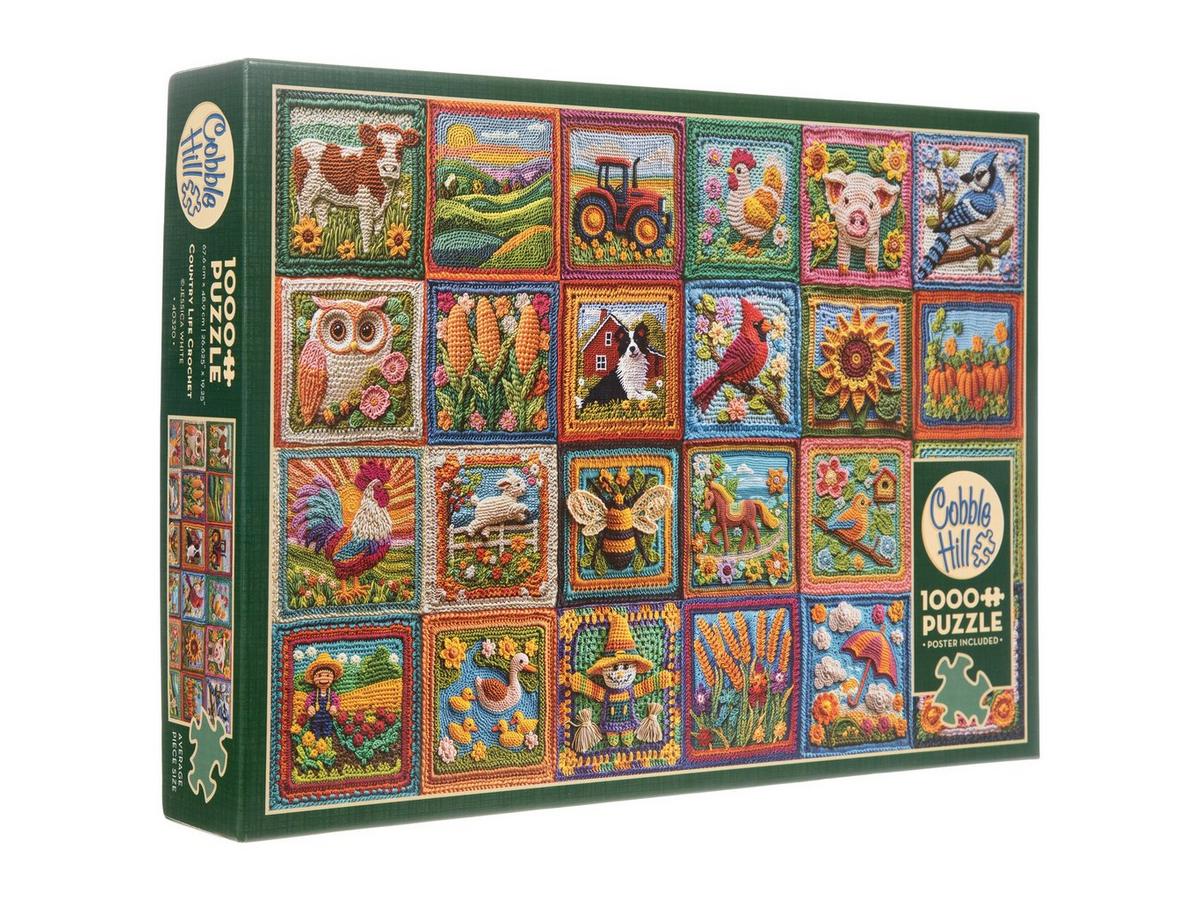 Country Life Crochet Puzzle | Hobby Lobby | 2607885