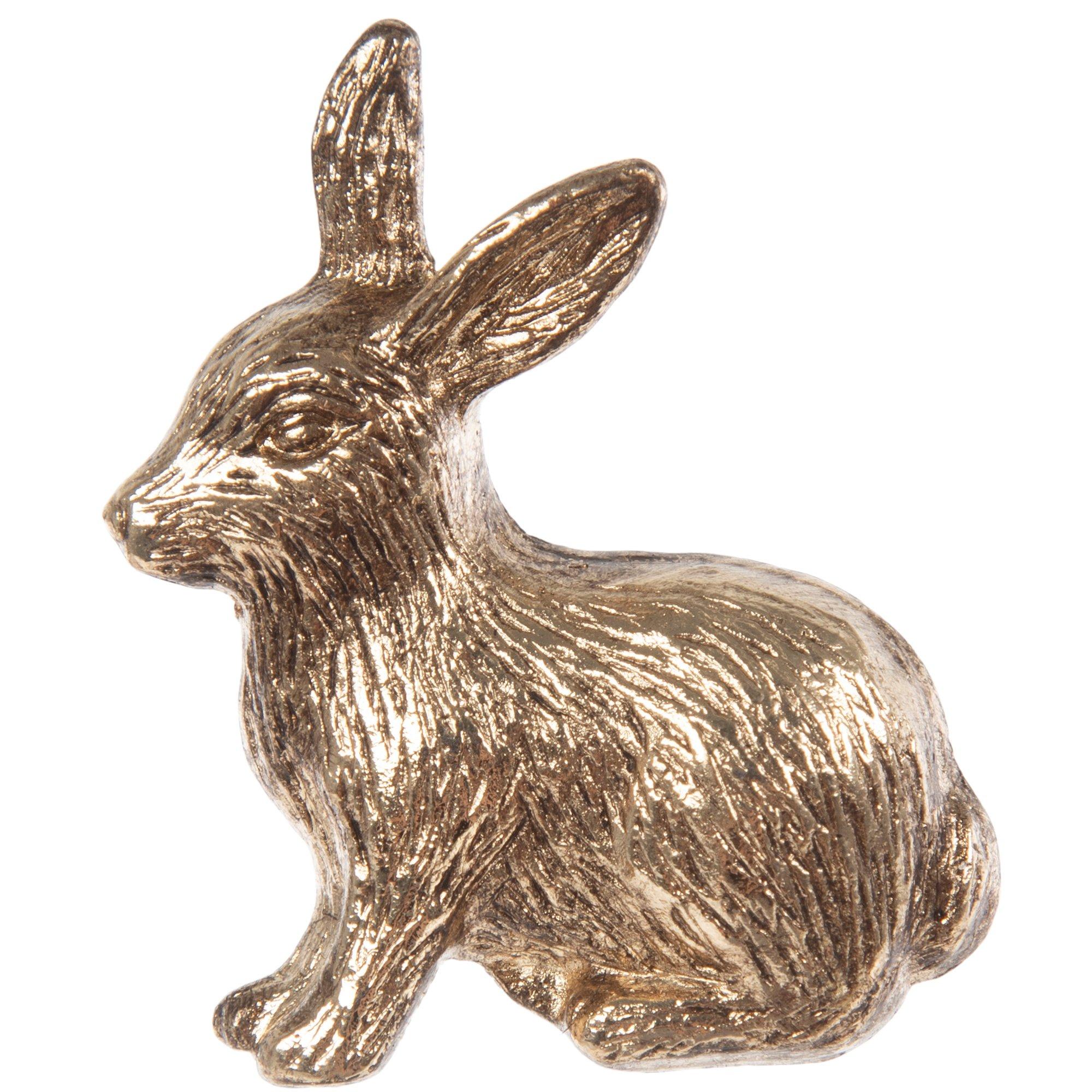 Gold Bunny Metal Knob | Hobby Lobby | 2608081