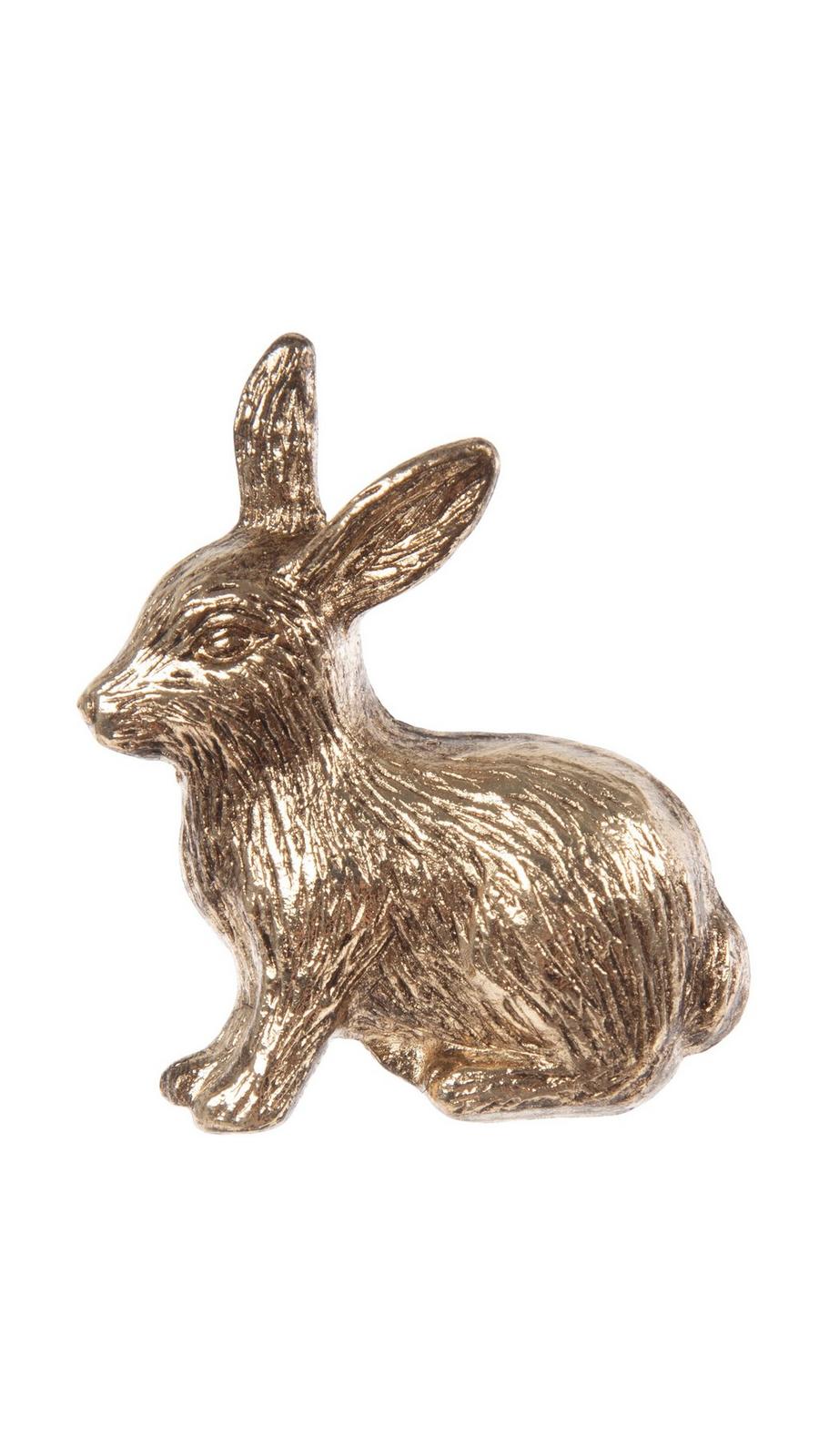 Gold Bunny Metal Knob | Hobby Lobby | 2608081