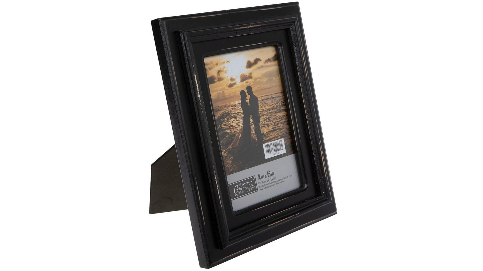 Black Distressed Picture Frame | Hobby Lobby | 2608172