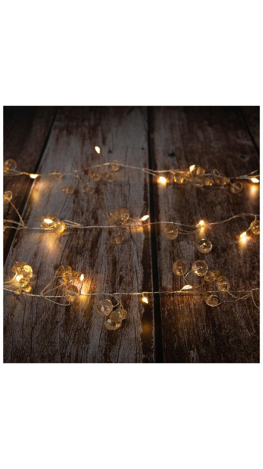 Amber Bead String Lights | Hobby Lobby | 2609261