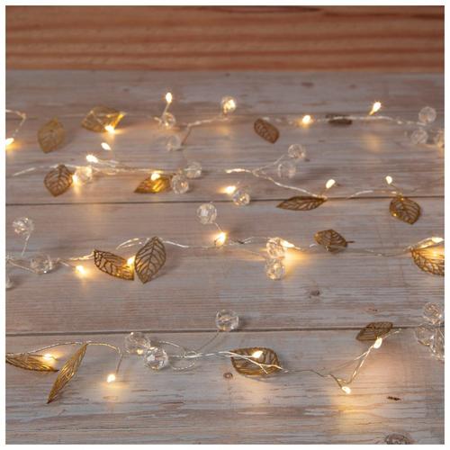 Gold Leaf String Lights