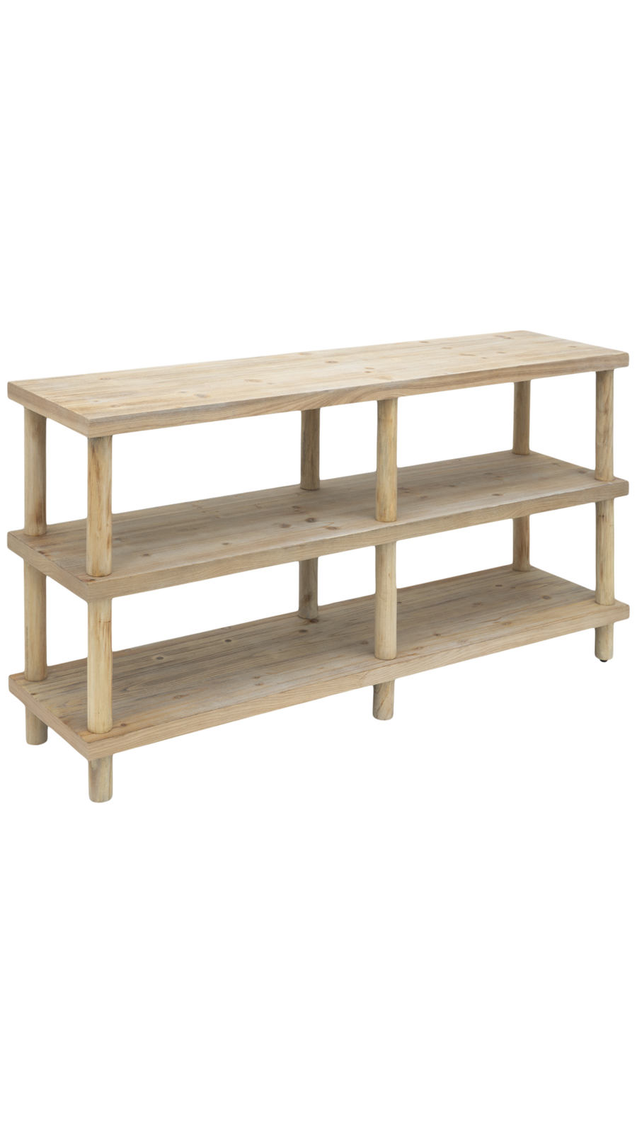 【現品販売】wood shelf 355*1090*310 Three-Tiered Wood Shelf | Hobby Lobby | 2609659
