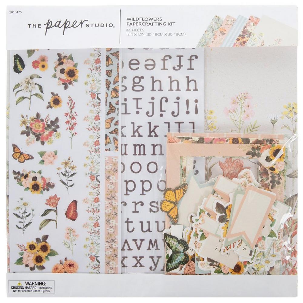大売り出し！Made in U.S.A. catalog & Scrapbook Wildflowers Scrapbook Kit | Hobby Lobby | 2610475