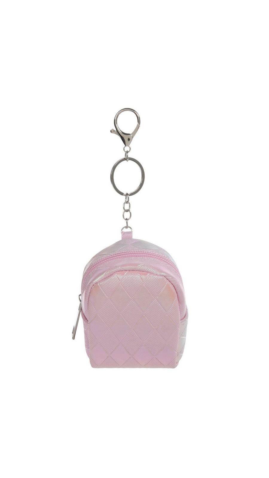 Pink Iridescent Backpack Bag Charm | Hobby Lobby | 2611689