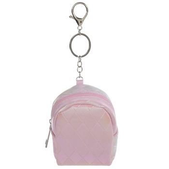 Pink Iridescent Backpack Bag Charm