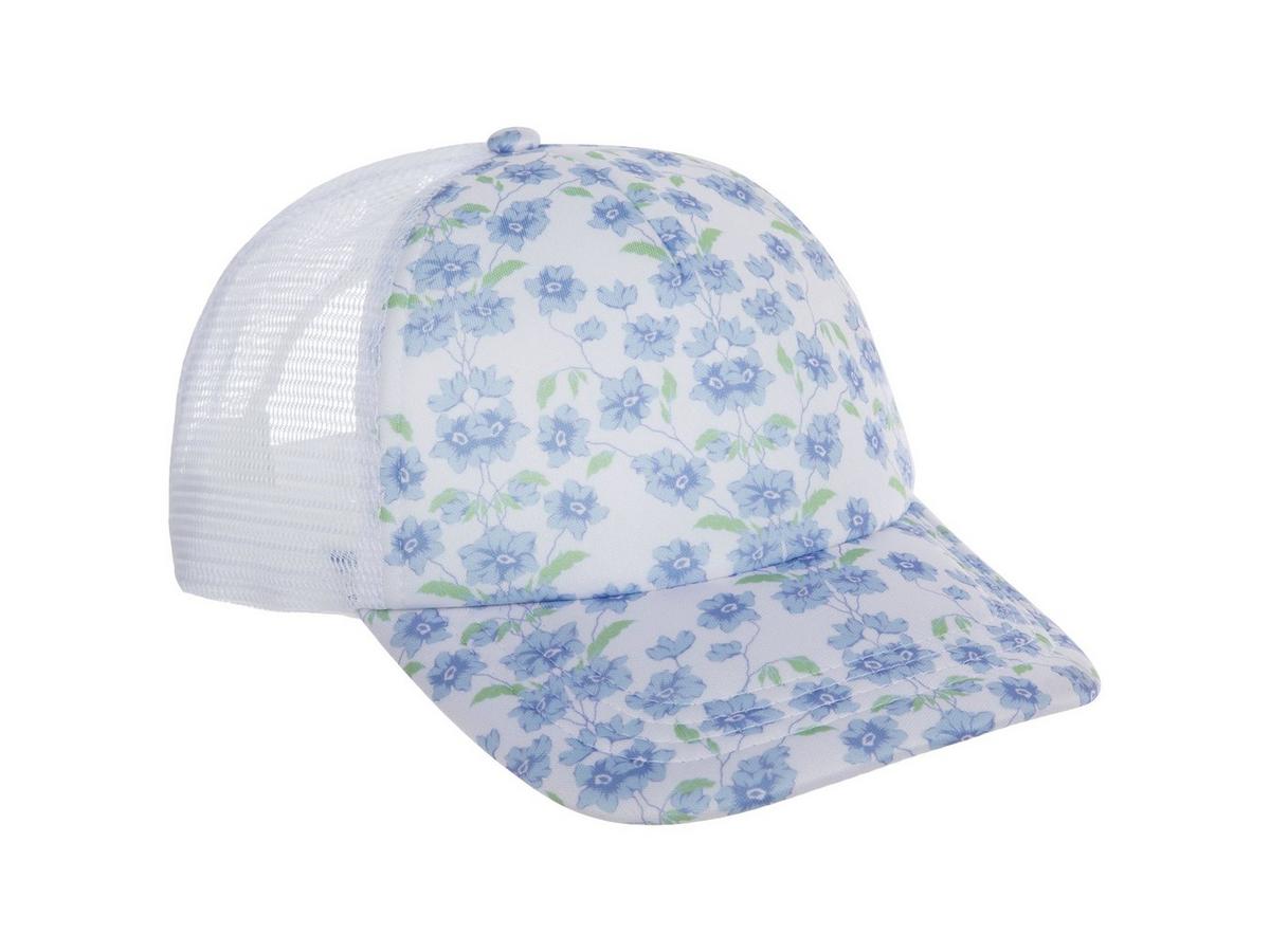 Blue Floral Trucker Hat | Hobby Lobby | 2612398