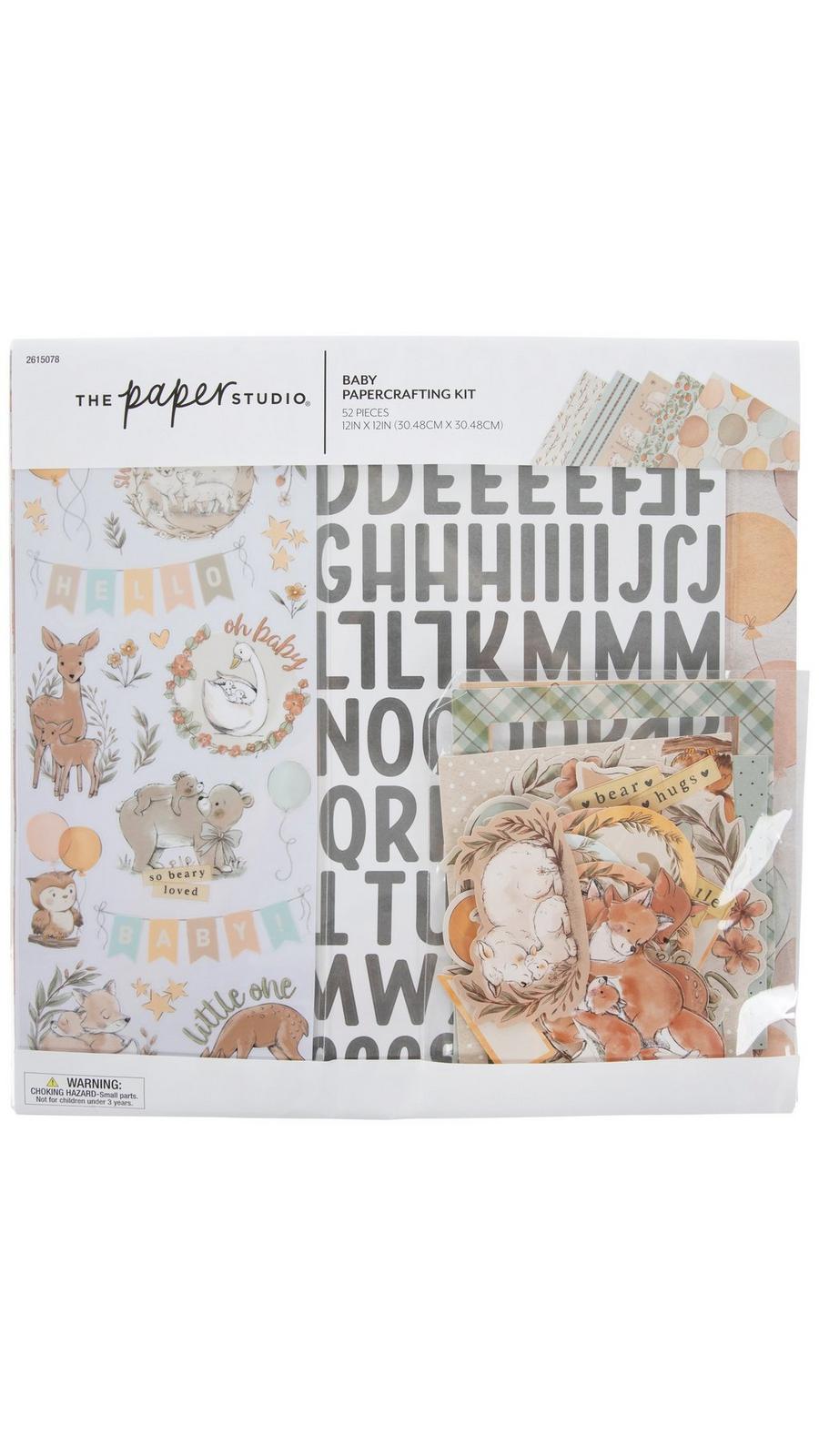 Woodland Baby Papercrafting Kit | Hobby Lobby | 2615078