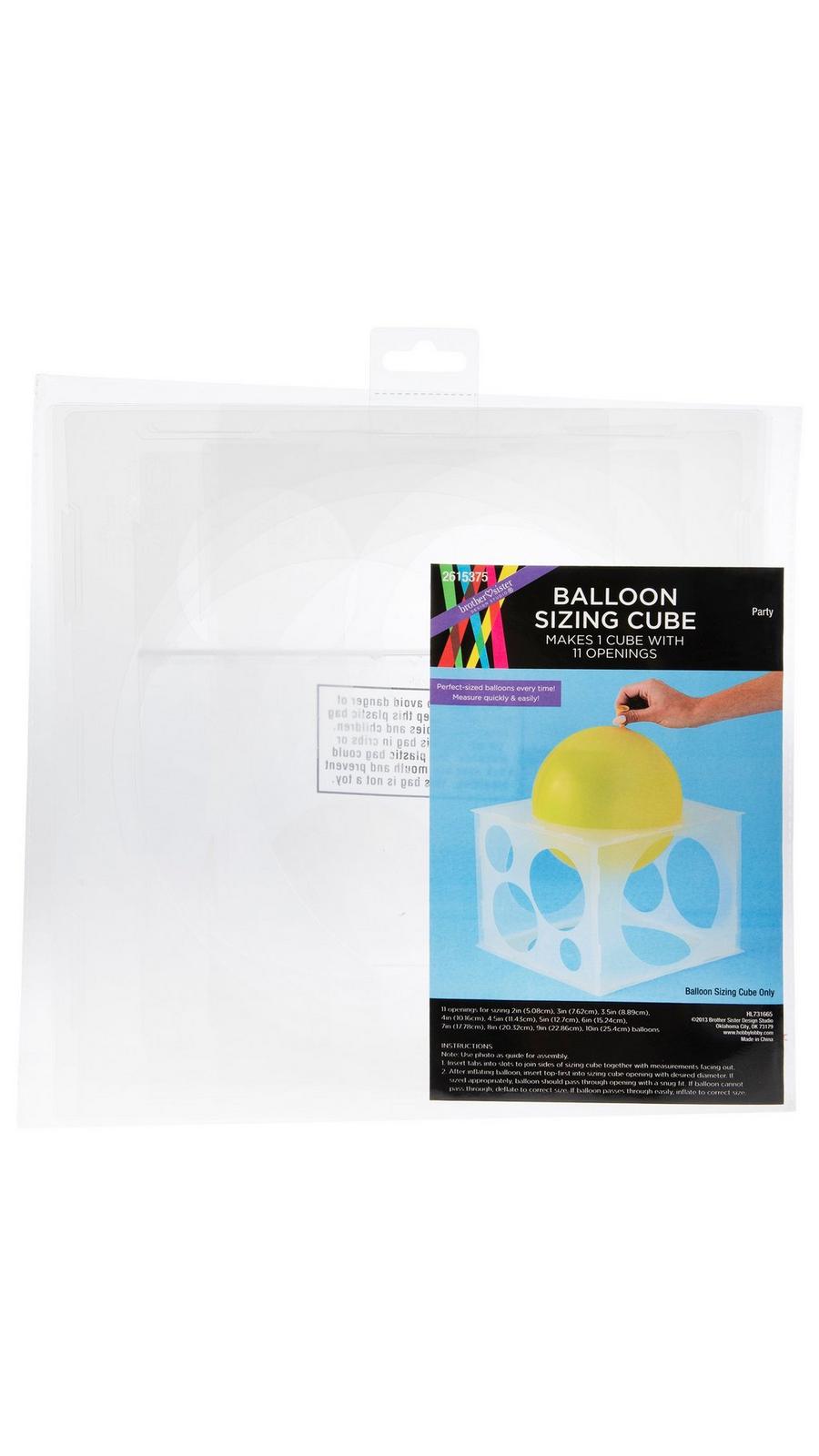 Balloon Sizing Cube | Hobby Lobby | 2615375