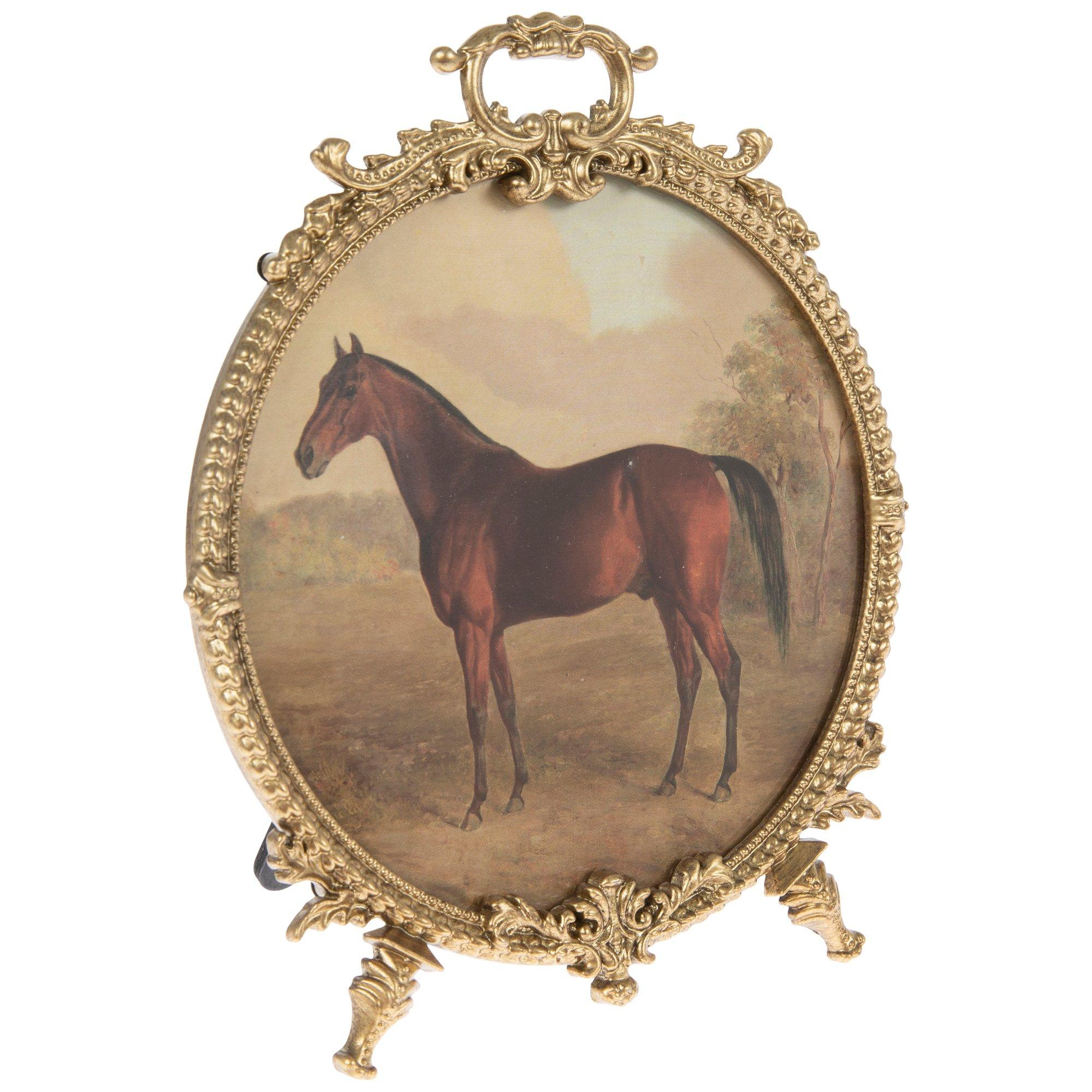 Brown Horse Ornate Framed Decor | Hobby Lobby | 2615813