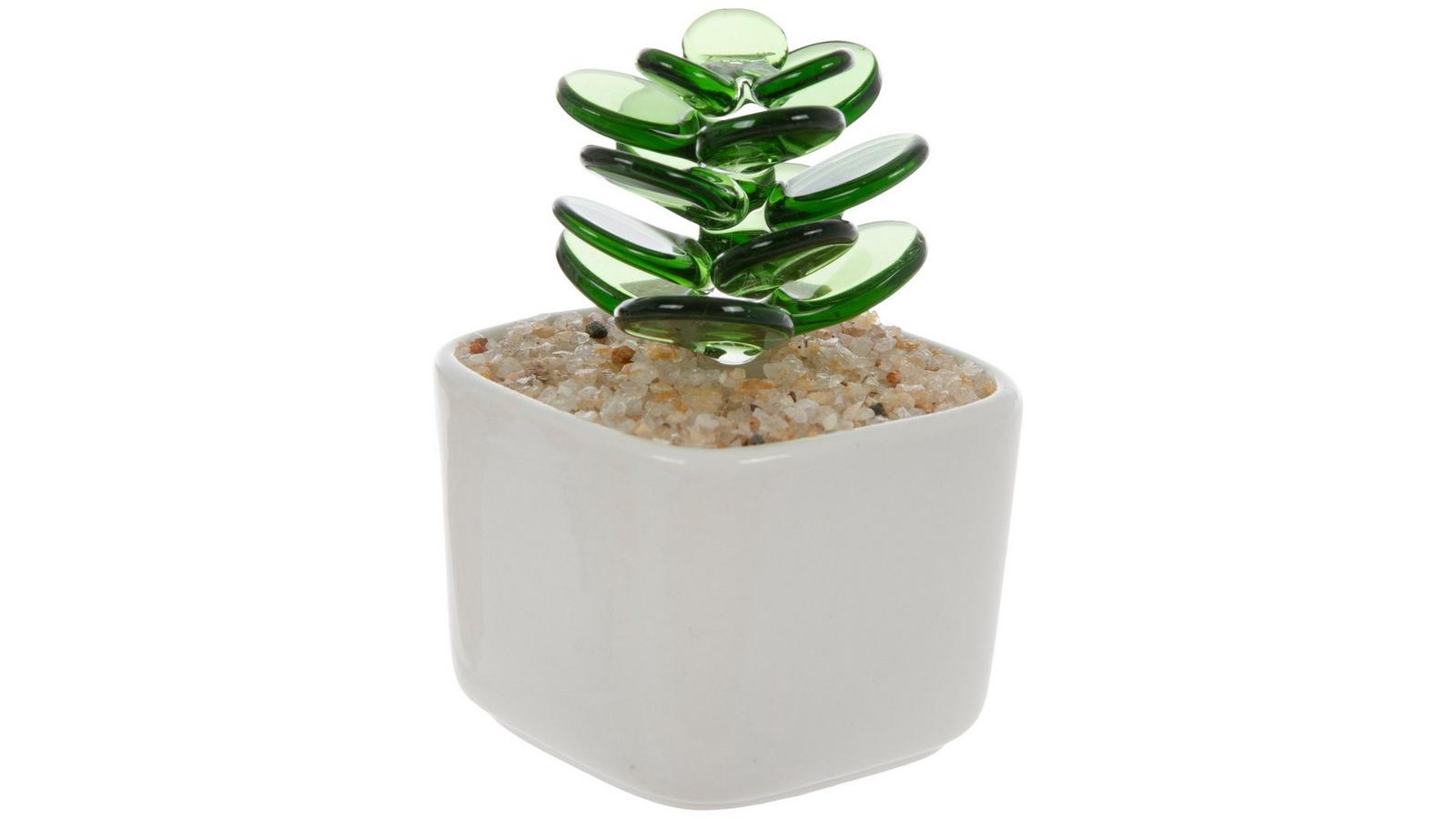 Crystal Succulent In White Pot | Hobby Lobby | 2617850