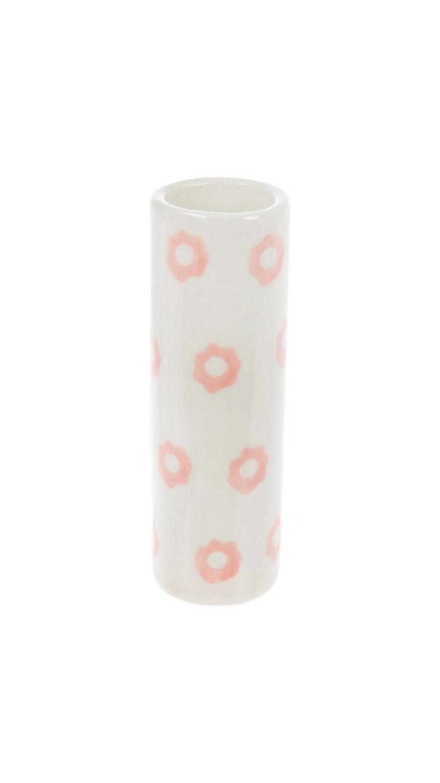 Pink Flowers Cylinder Bud Vase | Hobby Lobby | 2618361