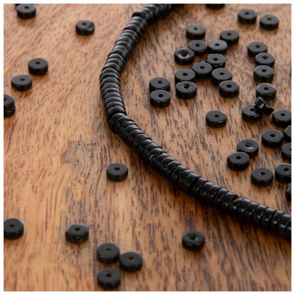Black Obsidian Heishi Bead Strand | Hobby Lobby | 2622900