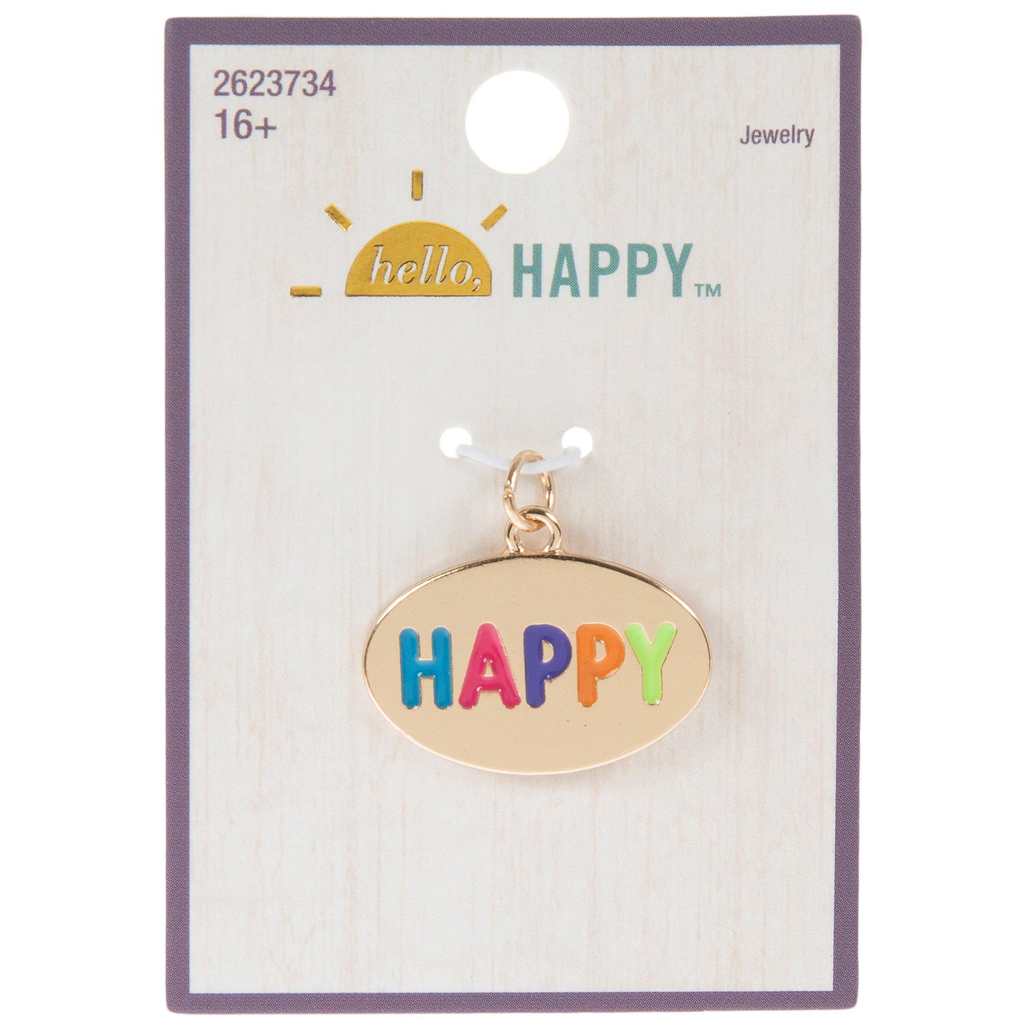 Colorful Happy Charm | Hobby Lobby | 2623734