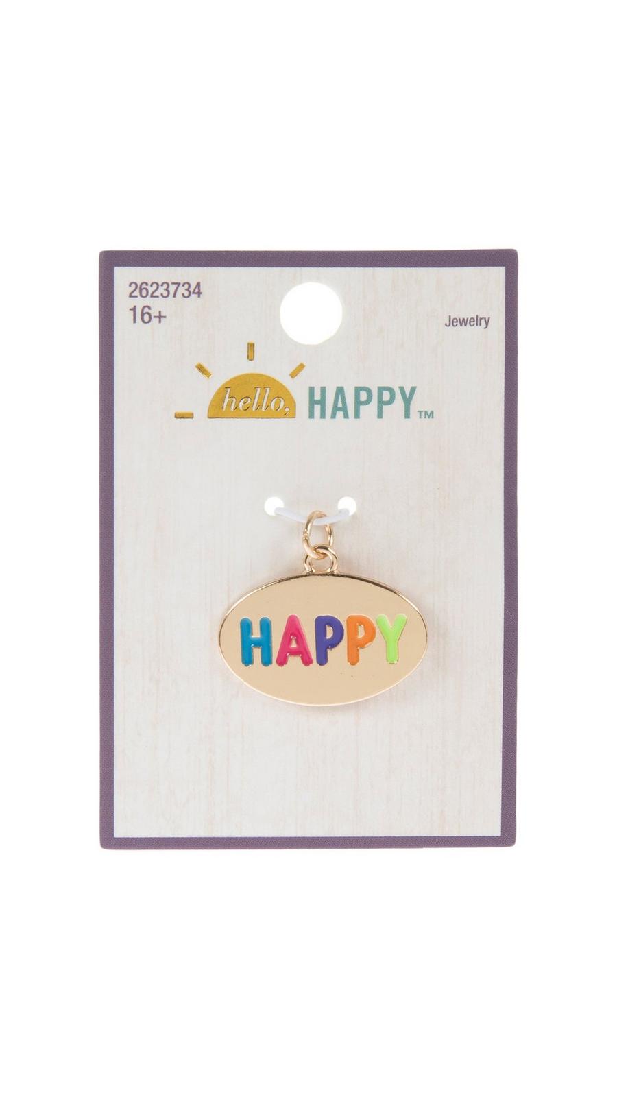 Colorful Happy Charm | Hobby Lobby | 2623734