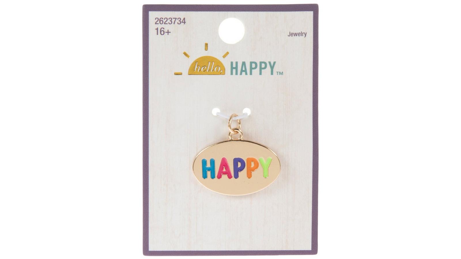 Colorful Happy Charm | Hobby Lobby | 2623734