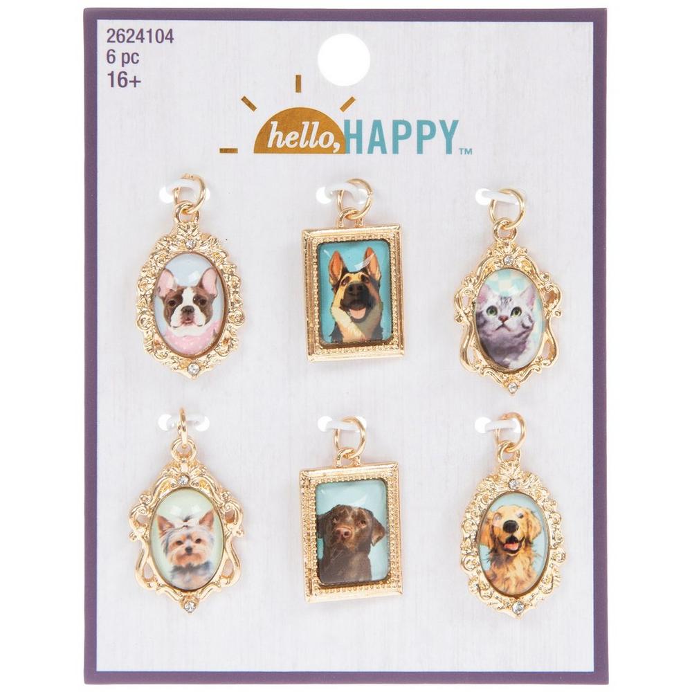 Pet Portrait Charms | Hobby Lobby | 2624104