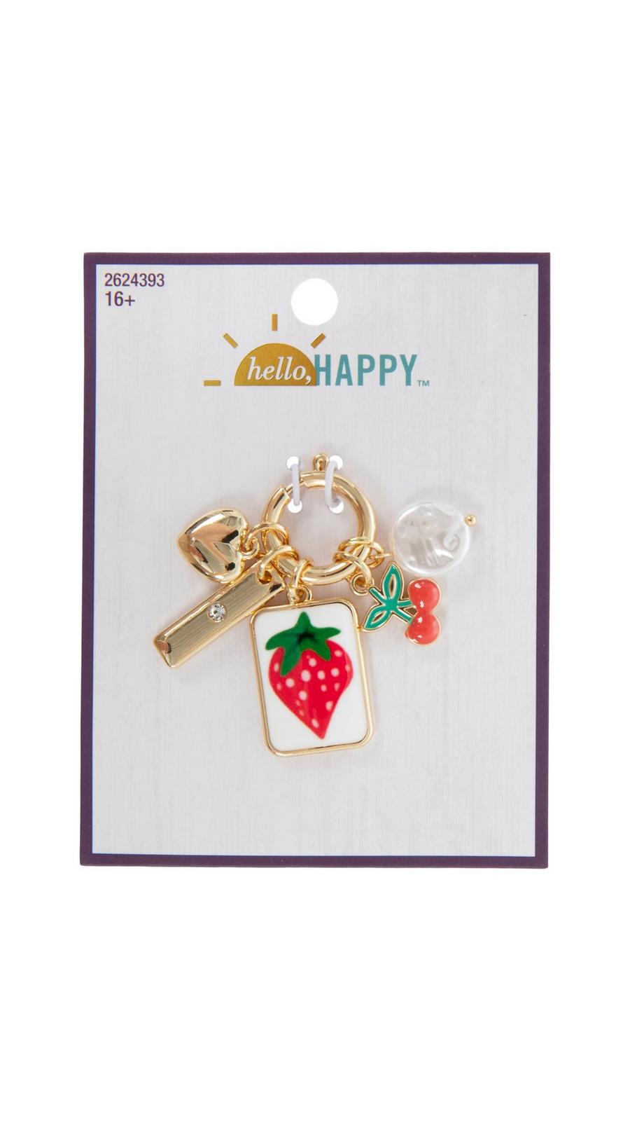 Strawberry & Cherry Charm Set | Hobby Lobby | 2624393