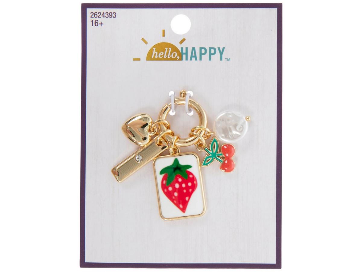 Strawberry & Cherry Charm Set | Hobby Lobby | 2624393