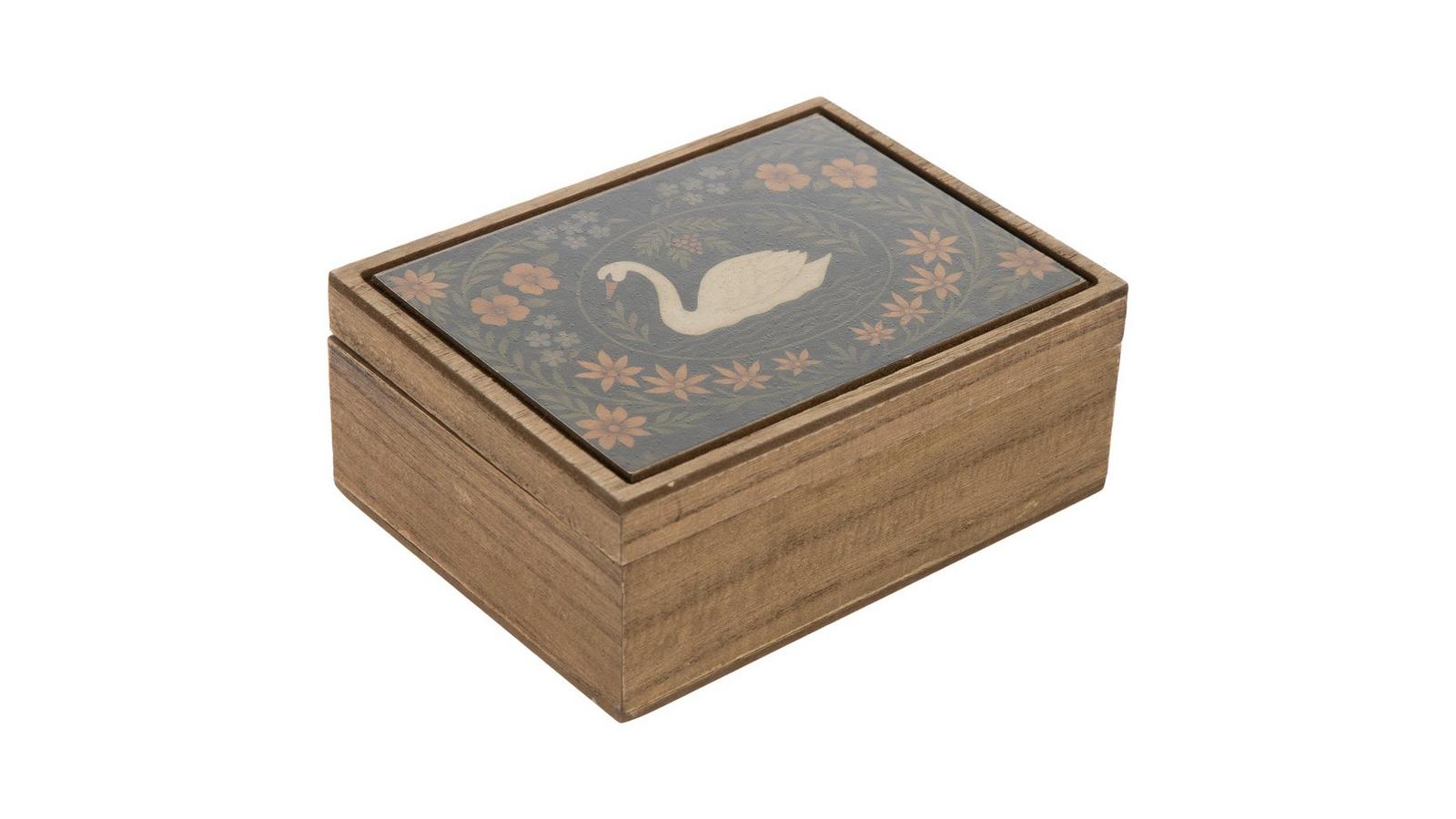 Vintage Swan Wood Box | Hobby Lobby | 2624872