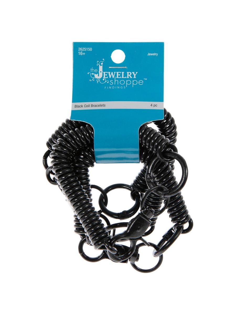 Black Coil Wrist Keychains | Hobby Lobby | 2625150