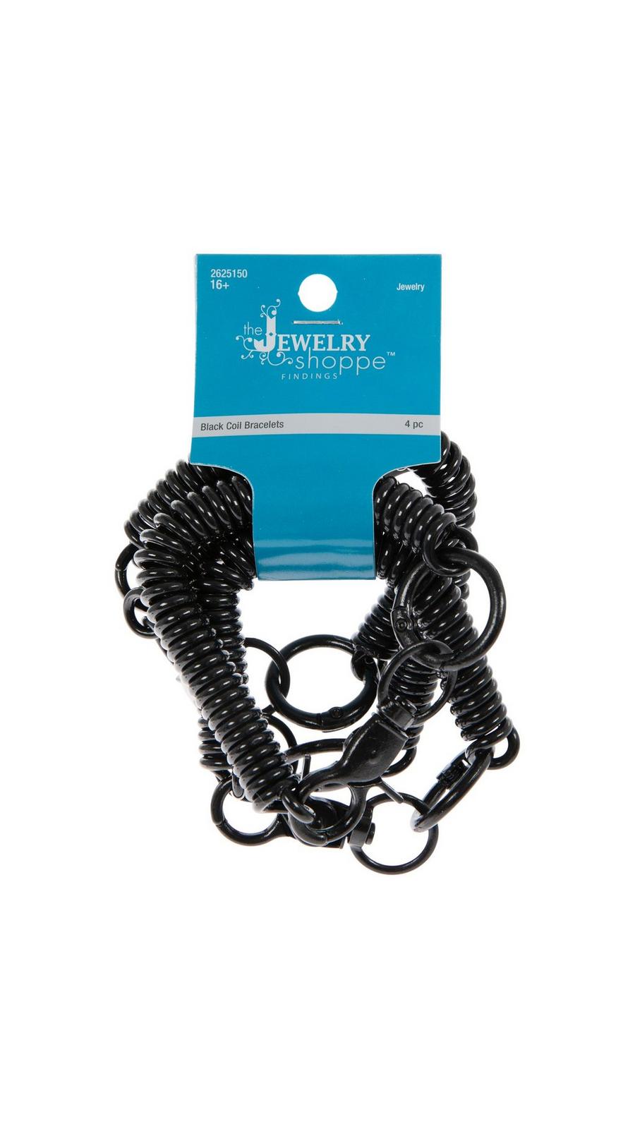 Black Coil Wrist Keychains | Hobby Lobby | 2625150