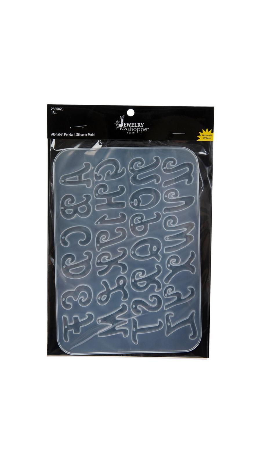 アシモクラフツ mikadzuki_abk inavance MOLDS Alphabet Silicone Resin Mold | Hobby Lobby | 2625820