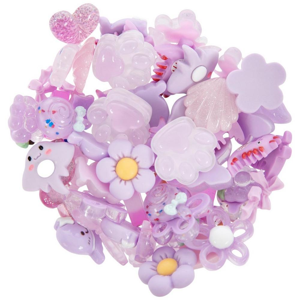 Purple Mix Flatback Embellishments | Hobby Lobby | 2626596