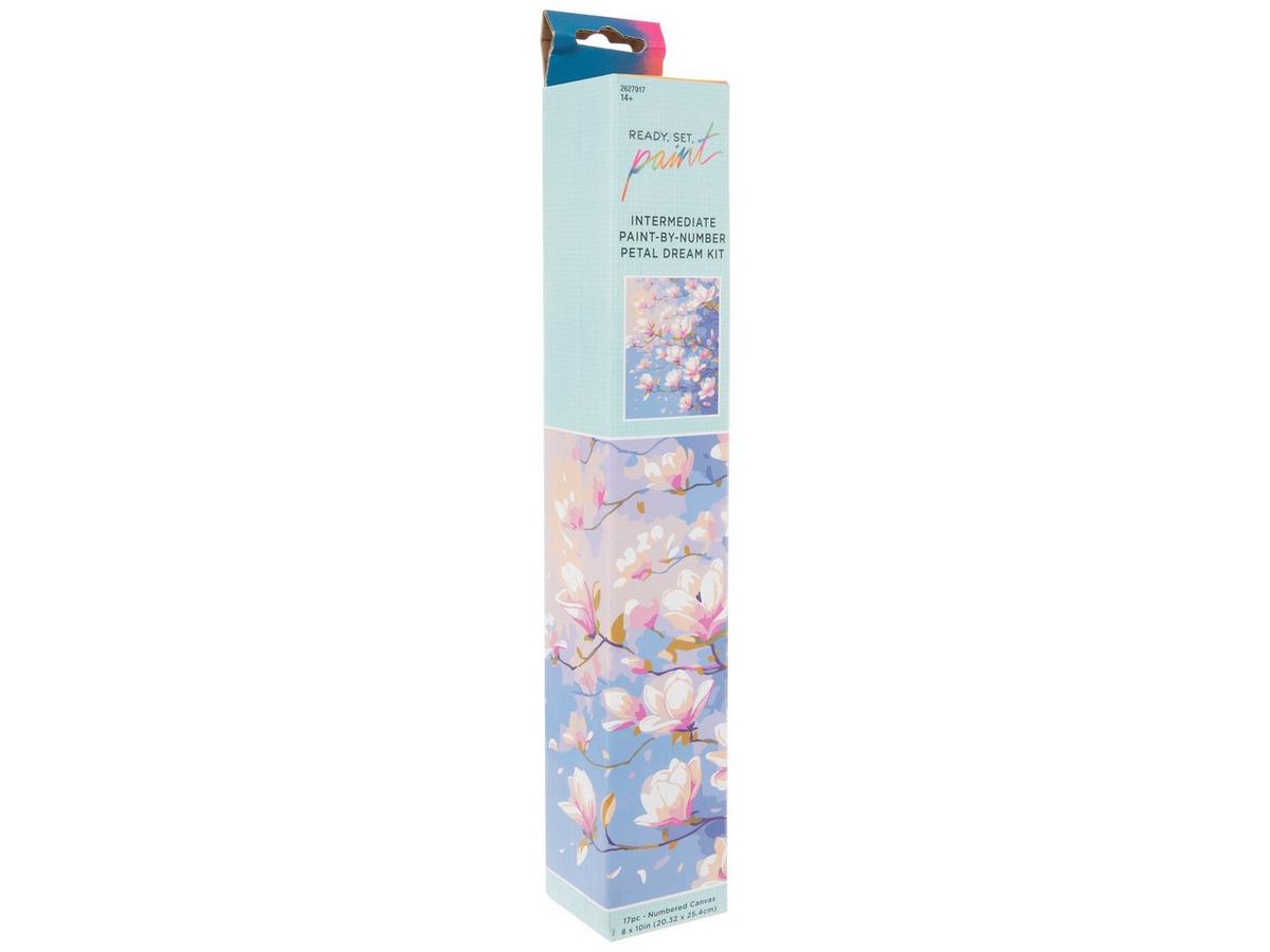 新品　TMpaint キャンバス　アート　パキポディウム Petal Dream Paint By Number Kit | Hobby Lobby | 2627917