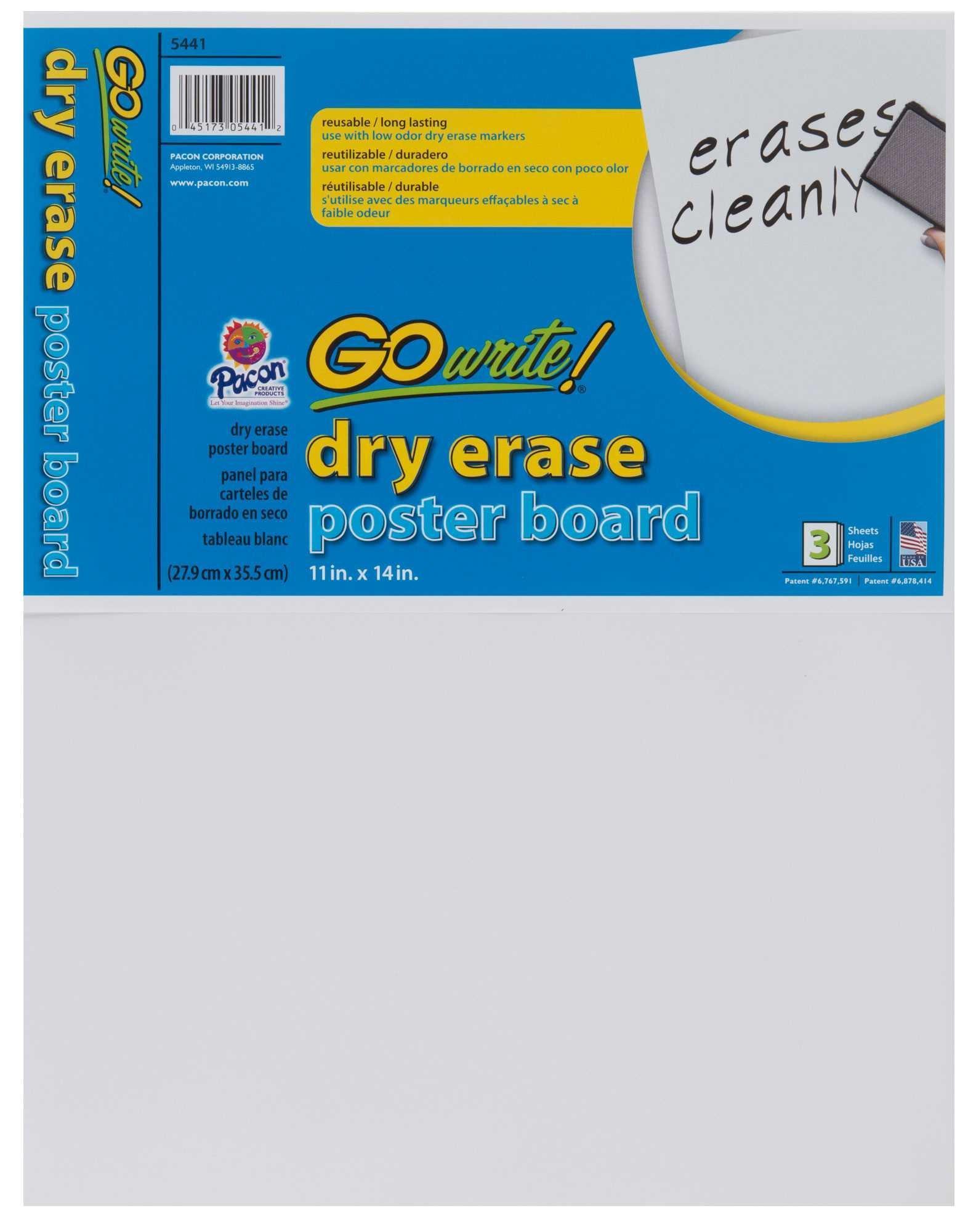 Pacon Dry Erase Poster Board, Hobby Lobby