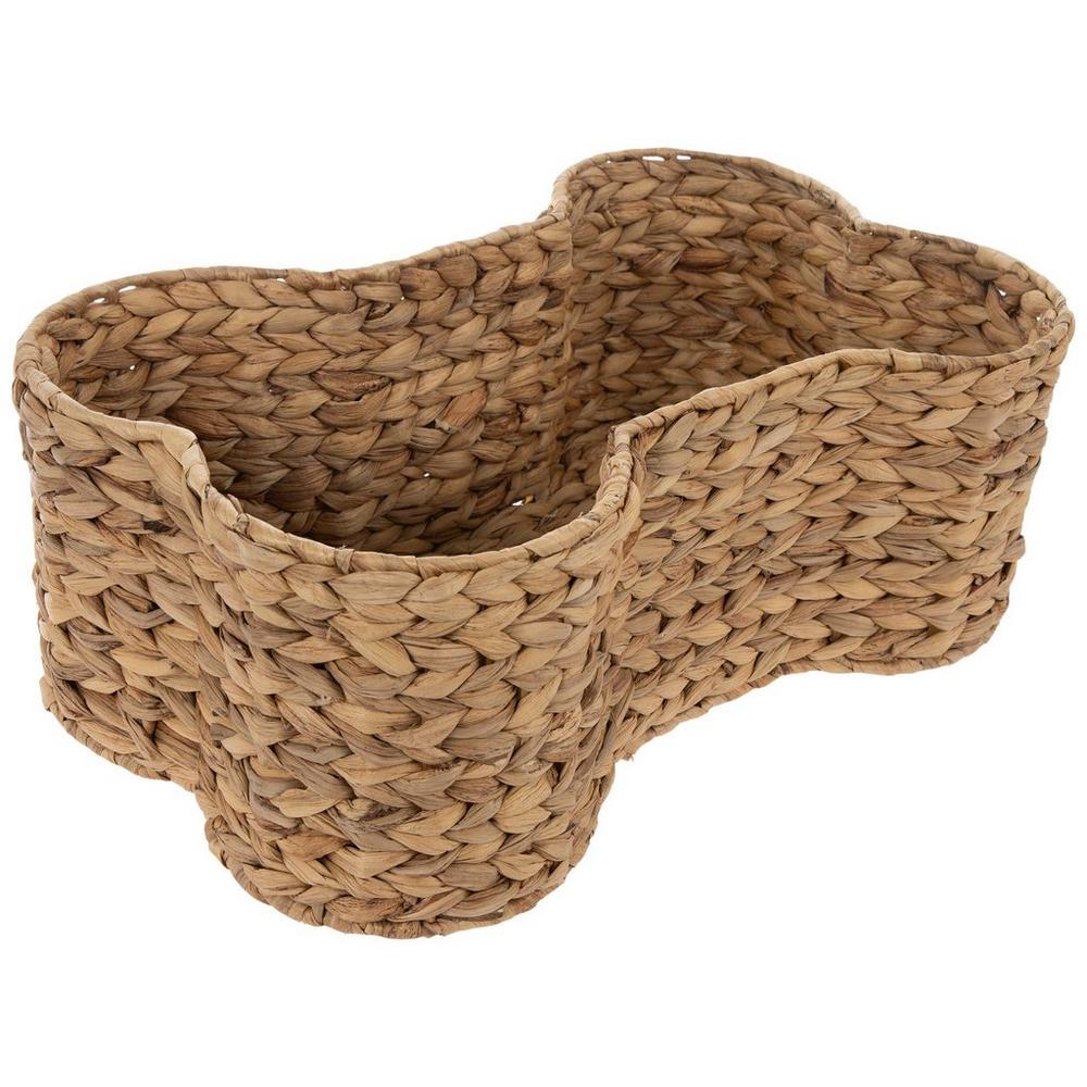 Bone-Shaped Water Hyacinth Basket