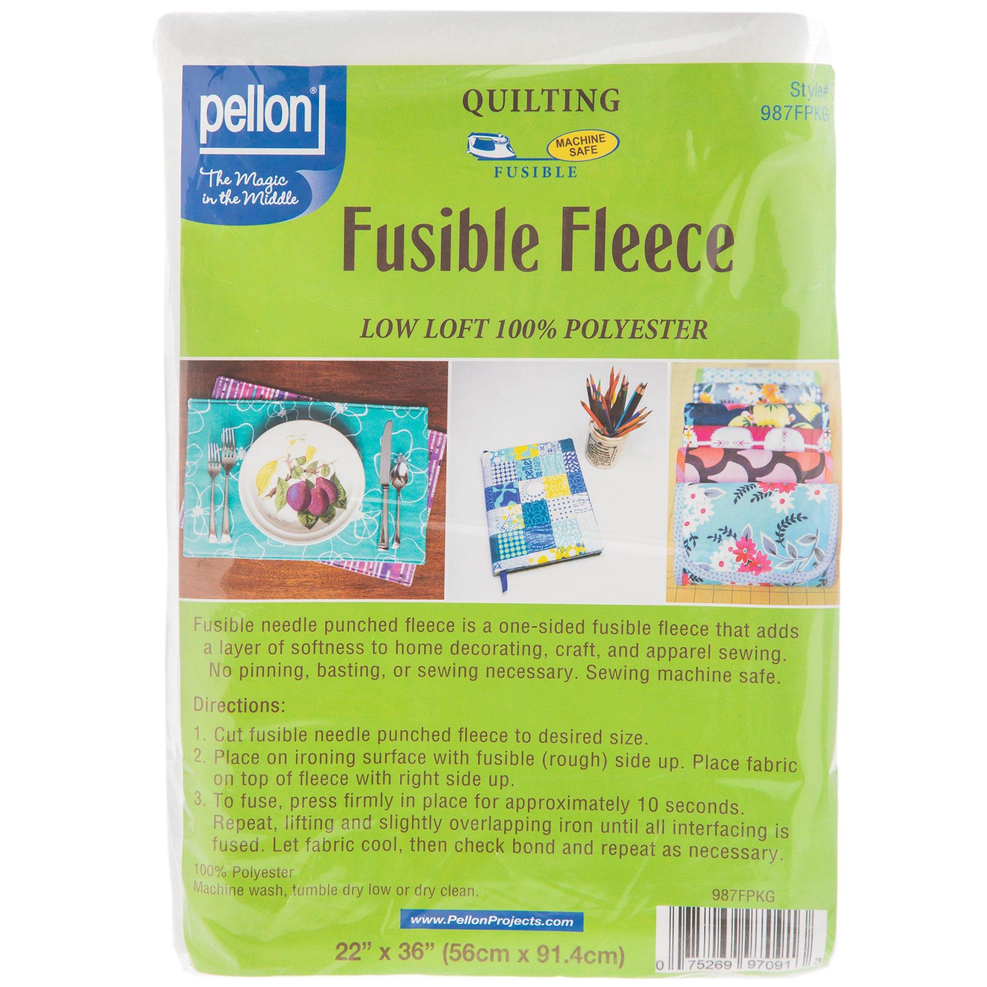 Use Pellon Fusible Fleece As A Stabilizer