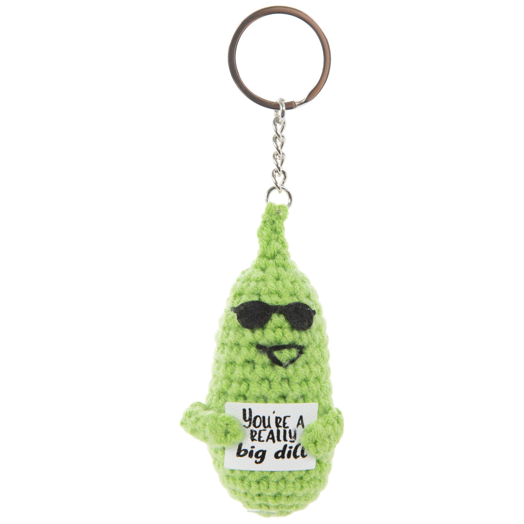 Big Dill Picket Crochet Keychain | Hobby Lobby | 2629996