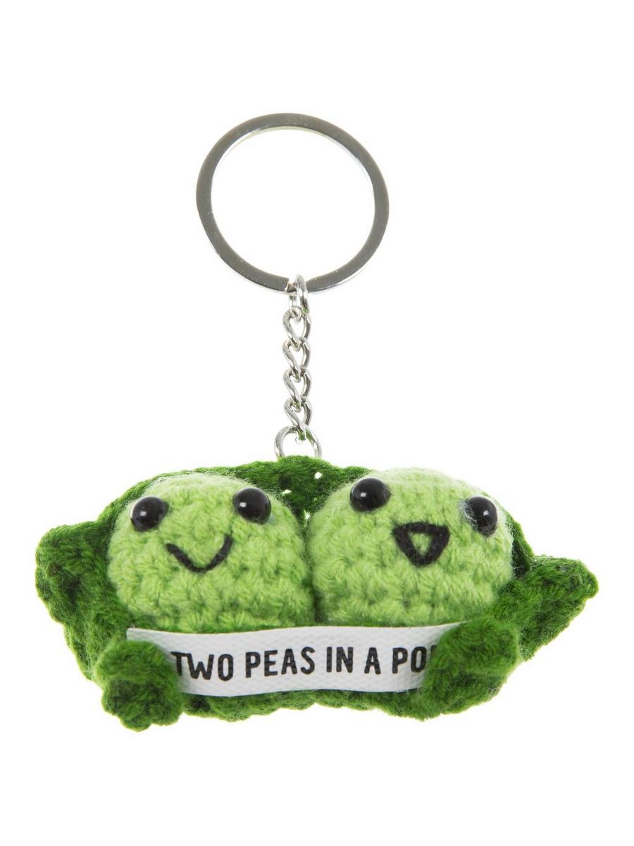 Peas In A Pod Crochet Keychain | Hobby Lobby | 2630028