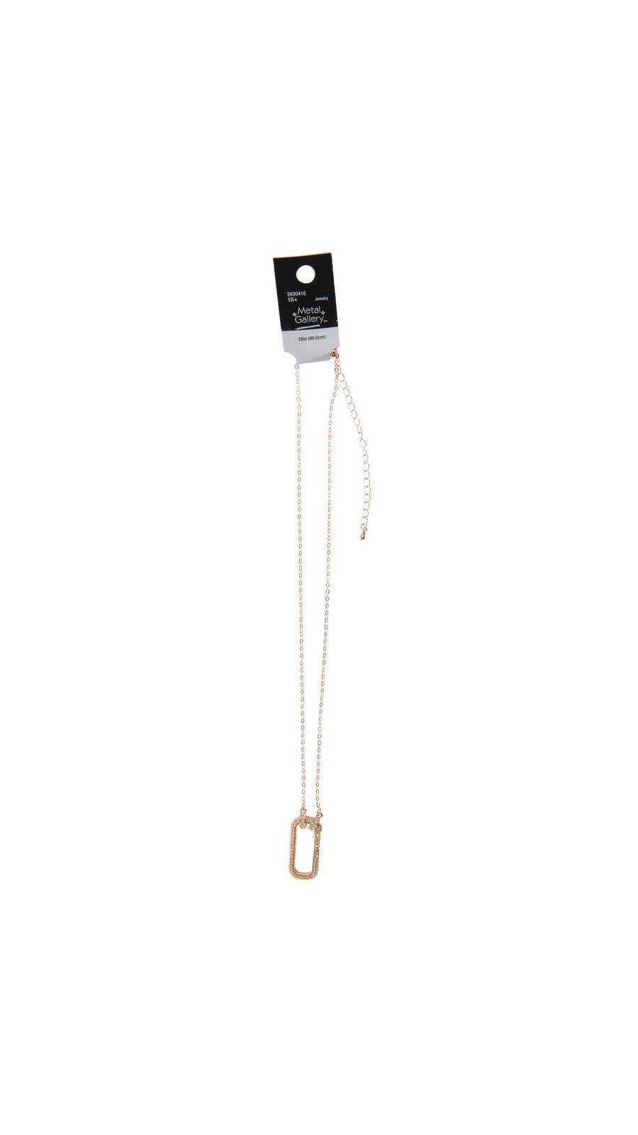 Rhinestone Link Connector Necklace | Hobby Lobby | 2630416