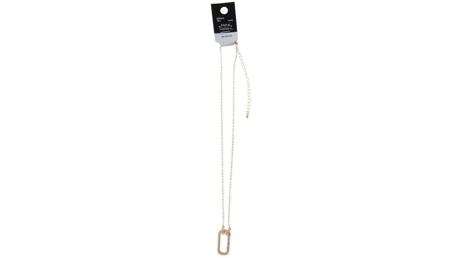 Rhinestone Link Connector Necklace | Hobby Lobby | 2630416
