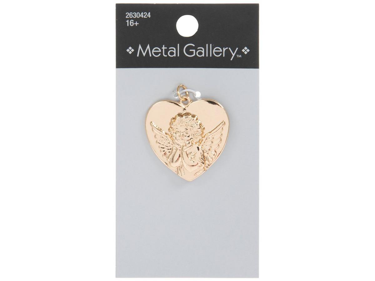 Embossed Angel Heart Pendant | Hobby Lobby | 2630424