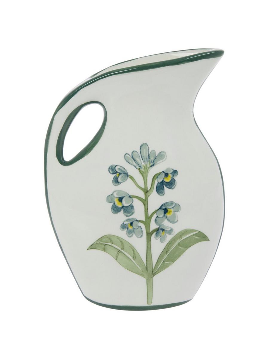 Bluebell Flat Ceramic Pitcher Vase | Hobby Lobby | 2630846