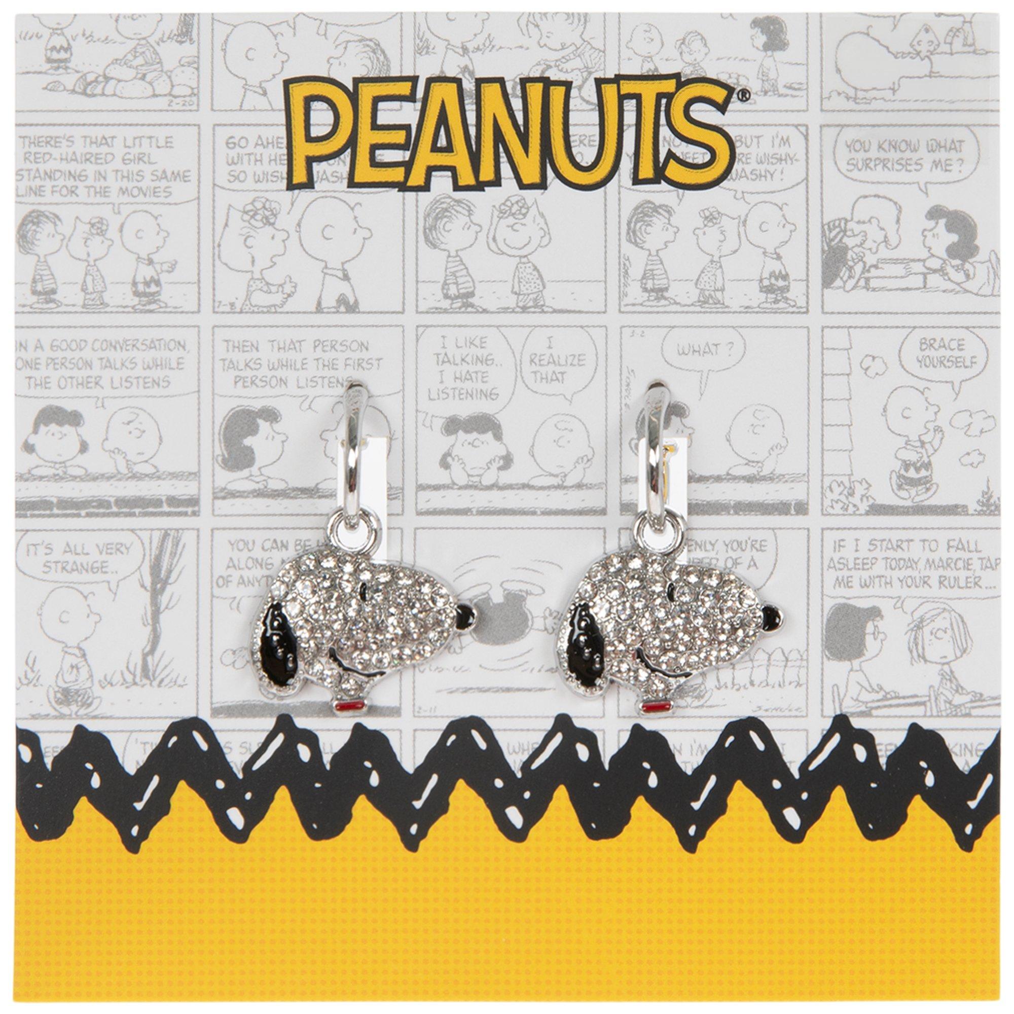 Rhinestone Snoopy Earrings | Hobby Lobby | 2631273
