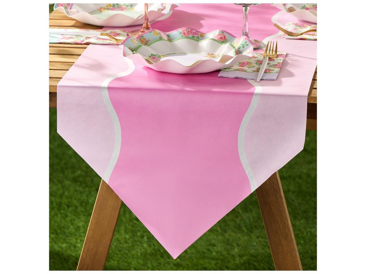 Pink & White Wavy Table Runner | Hobby Lobby | 2631372