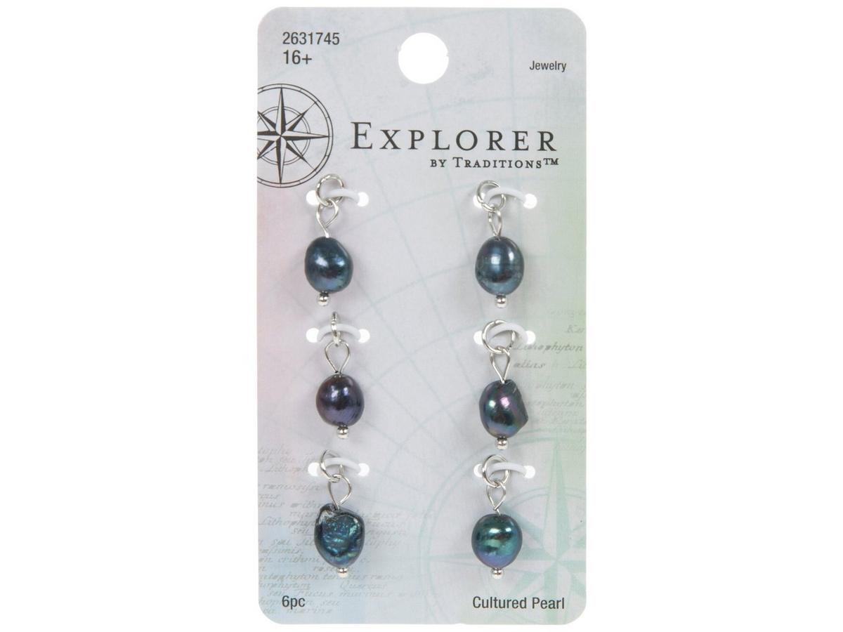 Black Cultured Pearl Charms | Hobby Lobby | 2631745