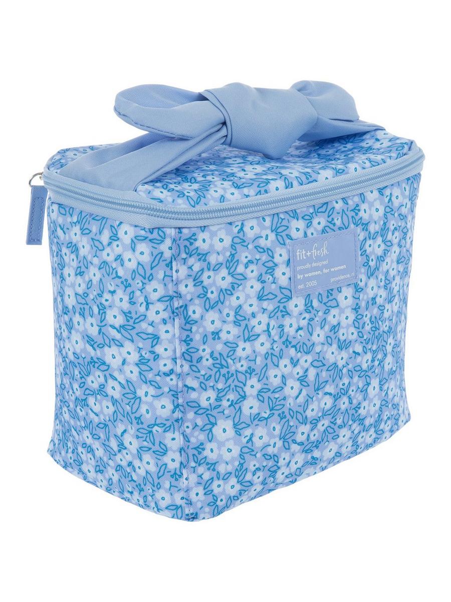 Fit + Fresh Blue Bow & Flowers Lunch Tote | Hobby Lobby | 2633576
