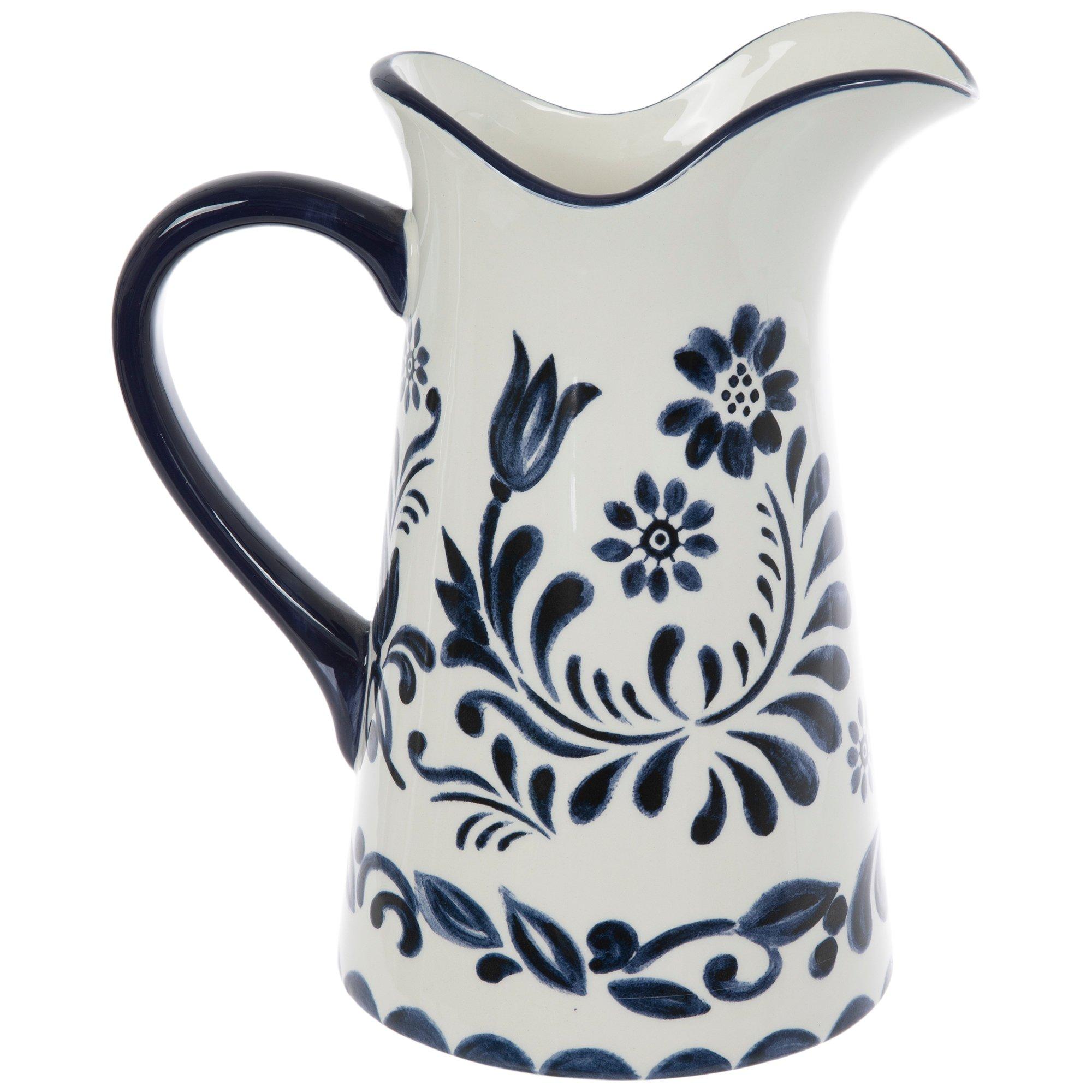 Blue Floral Pitcher | Hobby Lobby | 2634582