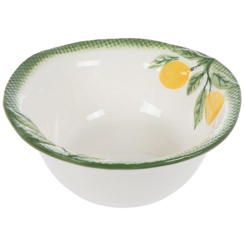 Embossed Lemon Cereal Bowl