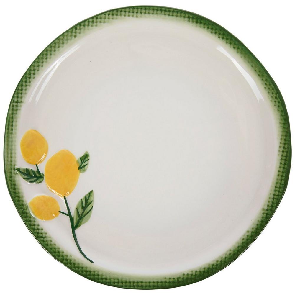 Embossed Lemon Salad Plate