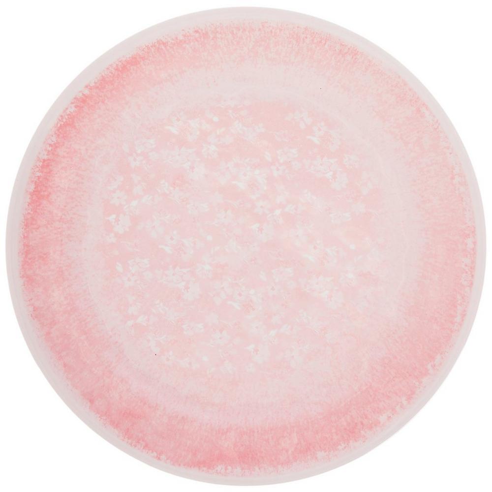 Hammered Floral Platter