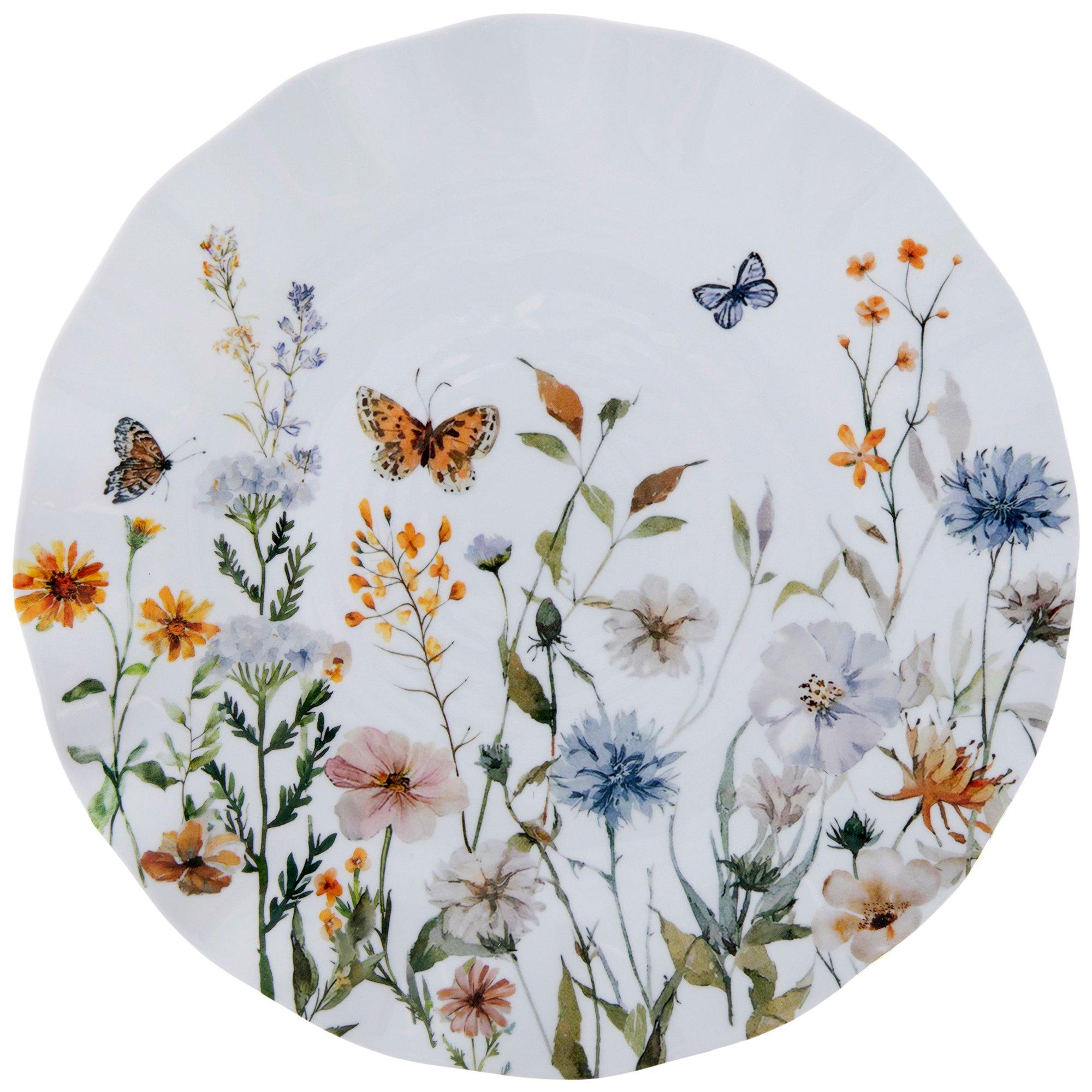 Wildflowers Wavy Salad Plates | Hobby Lobby | 2635589