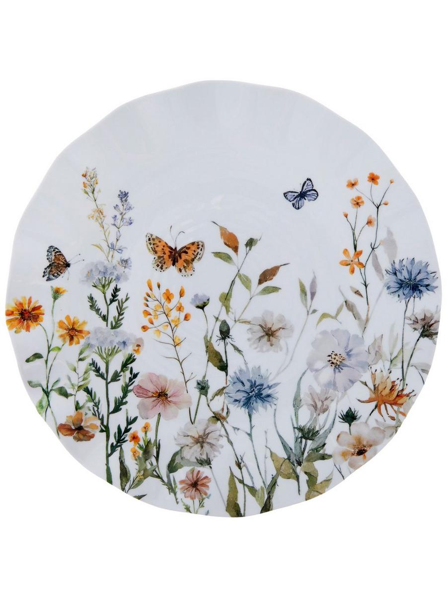 Wildflowers Wavy Salad Plates | Hobby Lobby | 2635589